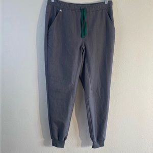Figs High Waisted Zamora Jogger Scrub Pant Gray-M